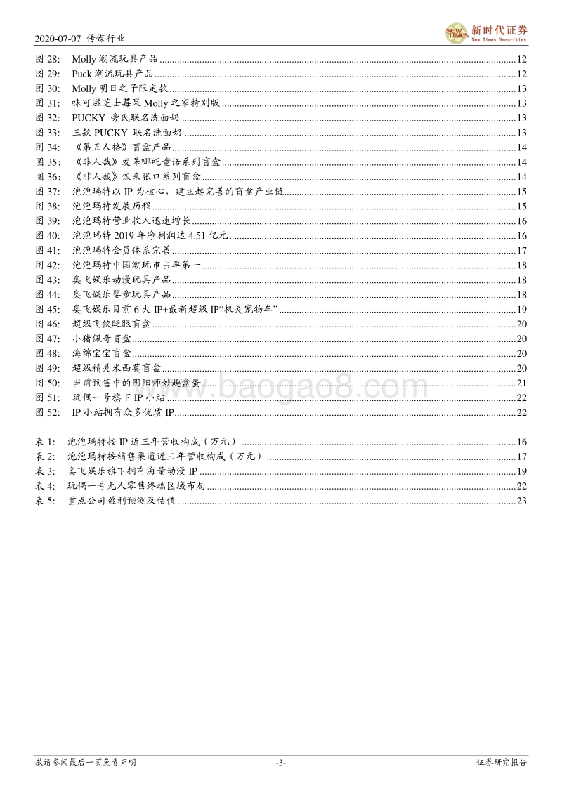 潮玩盲盒跟踪专题报告一：IP孵化+IP变现，潮玩盲盒前景广阔.pdf_第3页