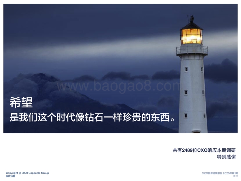 新冠肺炎疫情影响下中国CXO信心指数观察报告.pdf_第3页