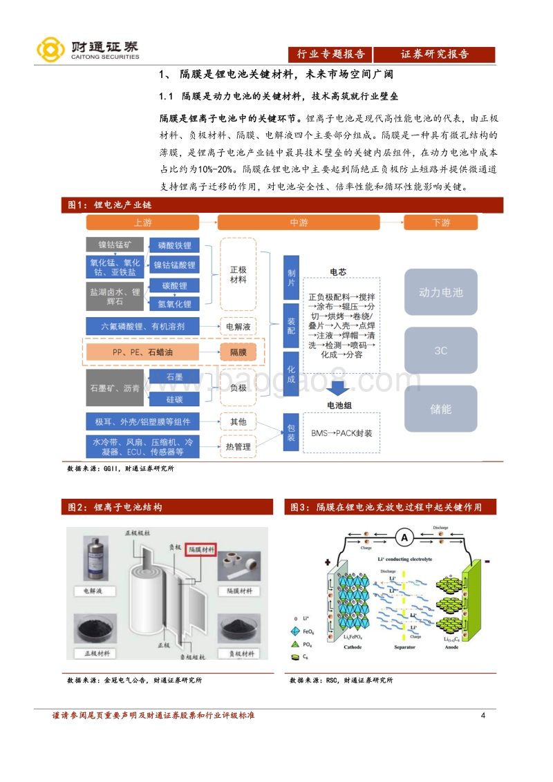 锂电隔膜行业专题报告：湿法路线确立，全球隔膜需求高景气.pdf_第4页