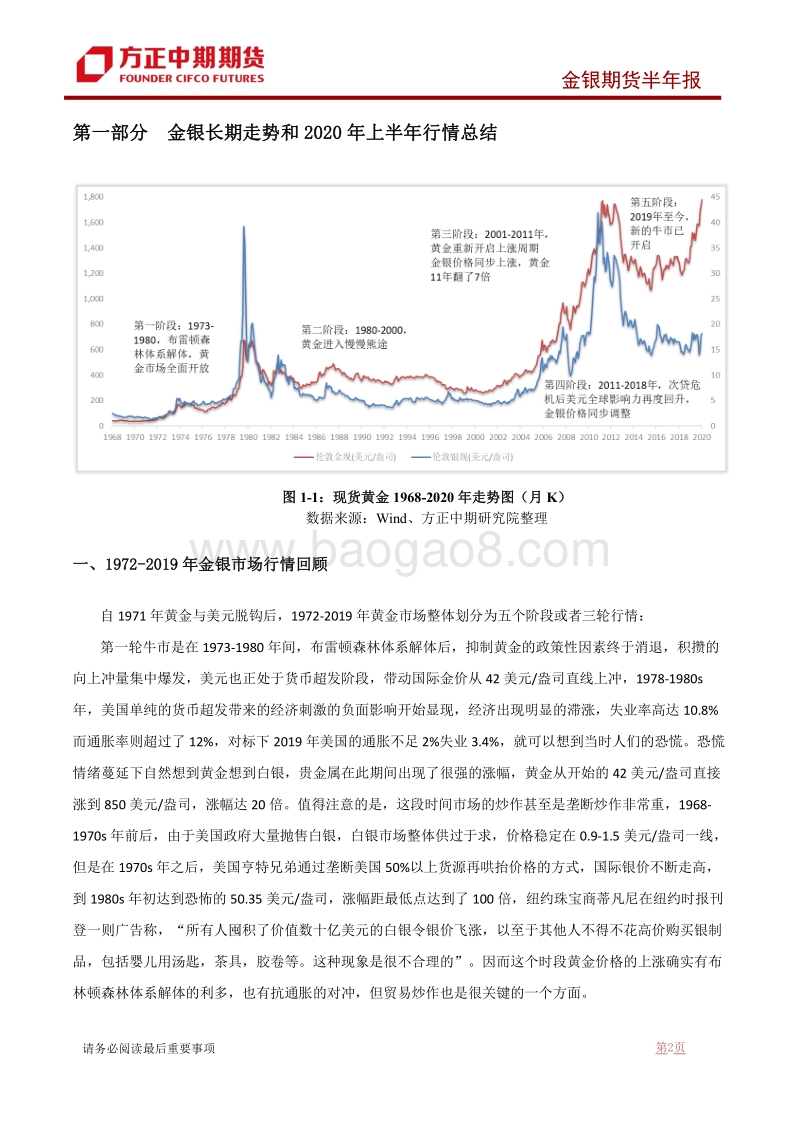 2020上半年金银市场回顾与下半年展望：货币超发避险激增，黄金牛市还在路上.pdf_第4页