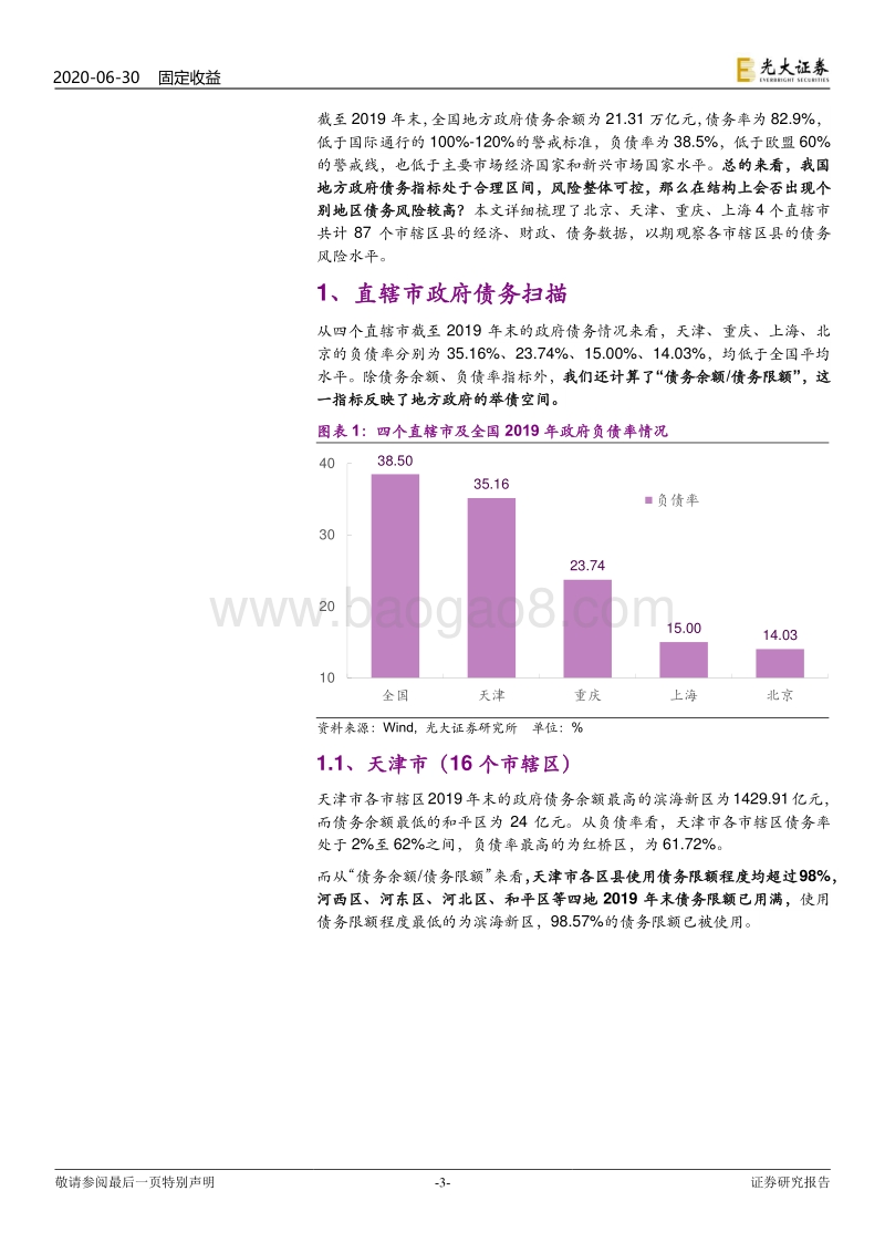 2019年直辖市政府债务全扫描.pdf_第3页
