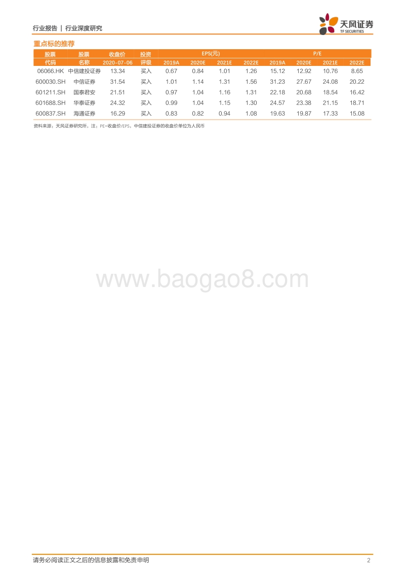 证券公司的竞争力比较研究——四大板块的业务视角.pdf_第2页