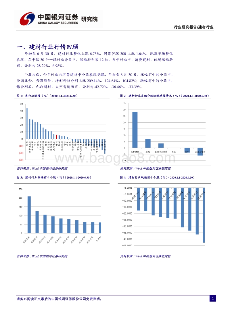 2020年中期建材行业投资策略：行业竞争格局优化，强者恒强.pdf_第3页