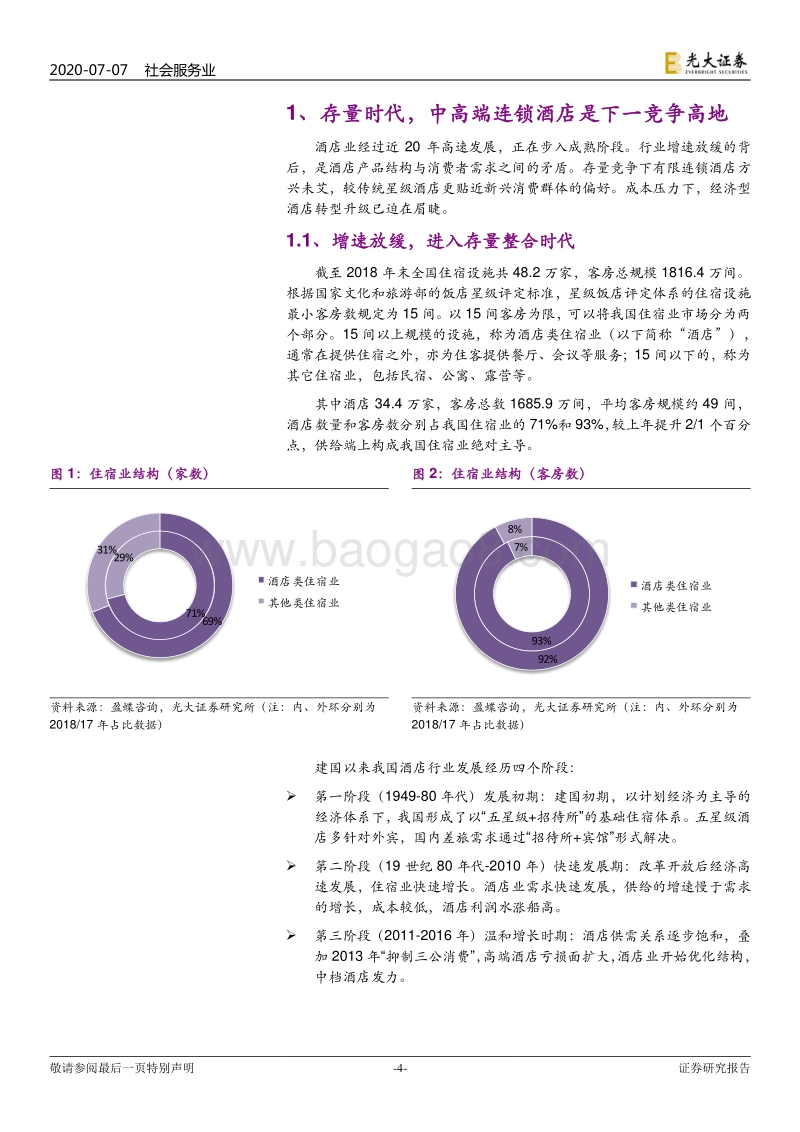 后疫情时代酒店行业研究框架探讨：“航”观复苏，“数”解连锁.pdf_第4页