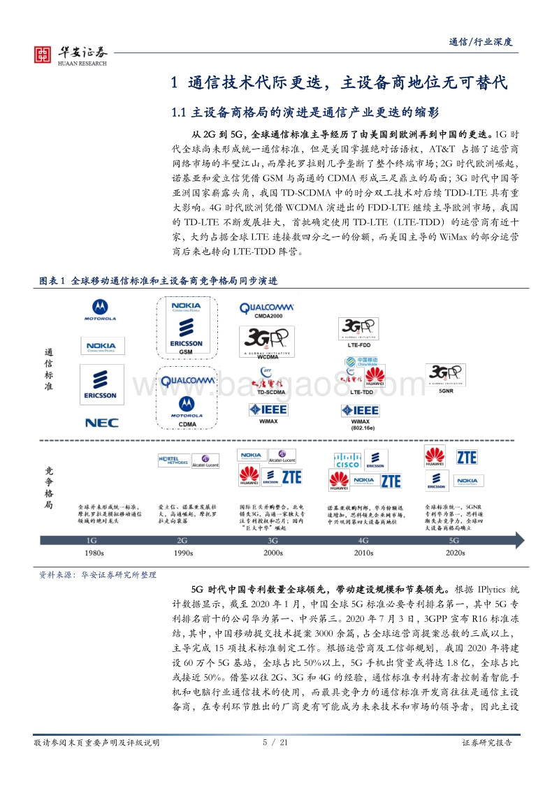 通信：迎接“真5G”时代，主设备商挑战与机遇并存.pdf_第5页