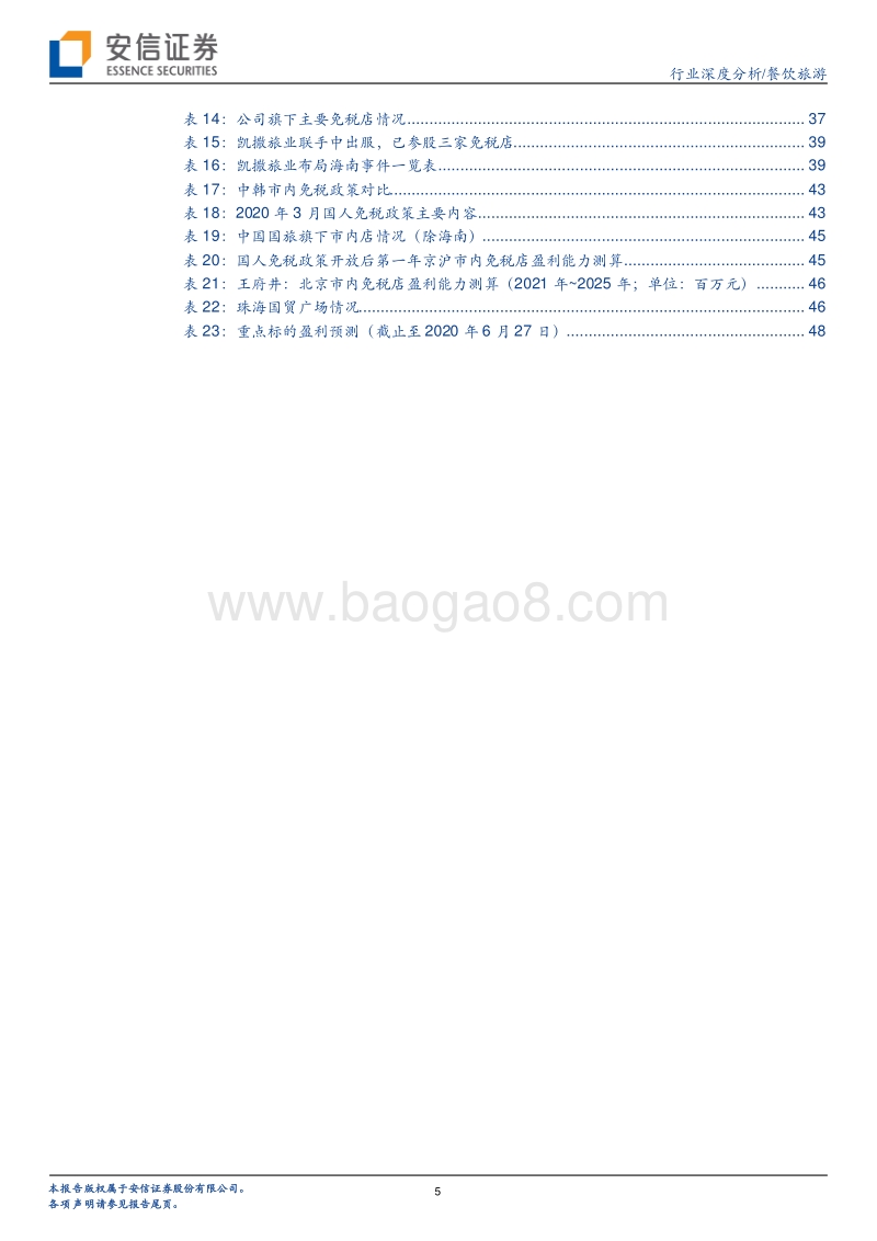 免税开启新纪元，浪潮之下谁与争锋.pdf_第5页