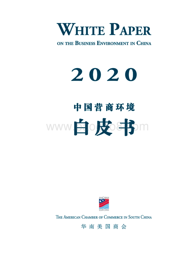2020中国营商环境白皮书.pdf_第1页