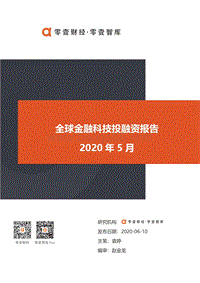 2020年5月全球金融科技投融资报告.pdf