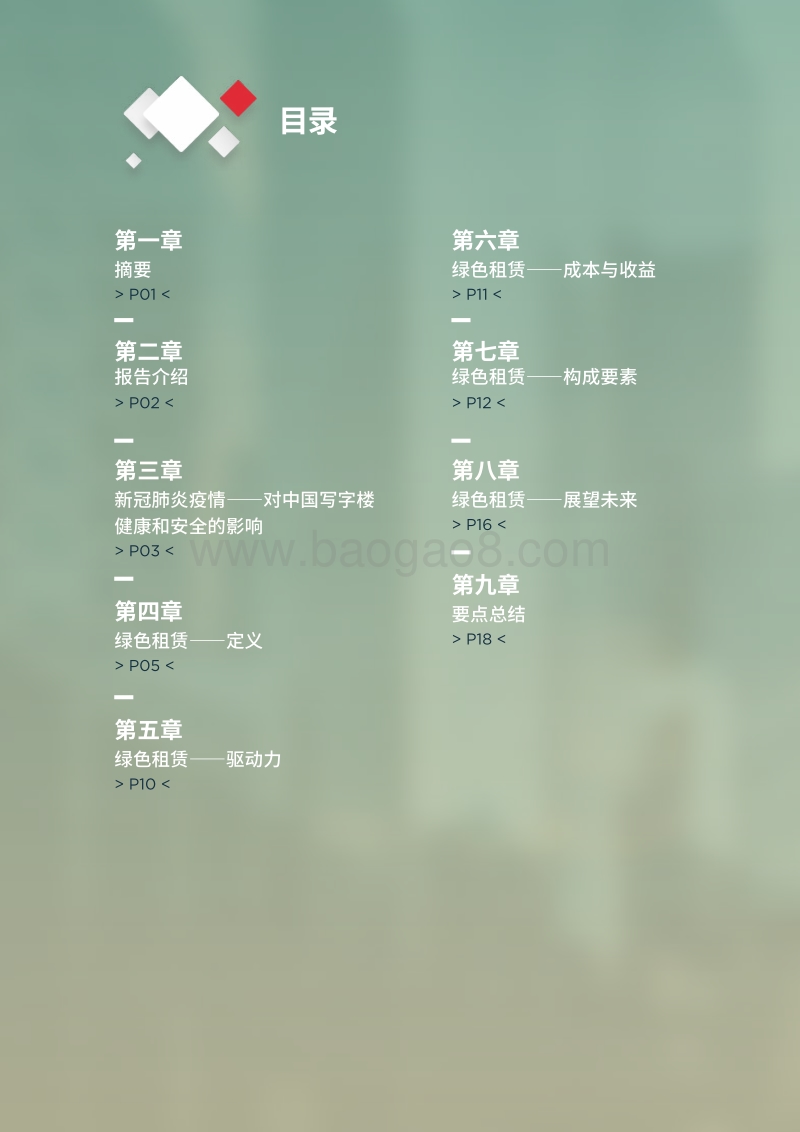 新冠肺炎疫情后的复苏：绿色租赁：写字楼租赁新趋势.pdf_第2页