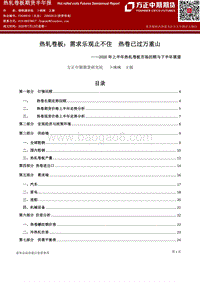 2020年上半年热轧卷板市场回顾与下半年展望：热轧卷板：需求乐观止不住热卷已过万重山.pdf