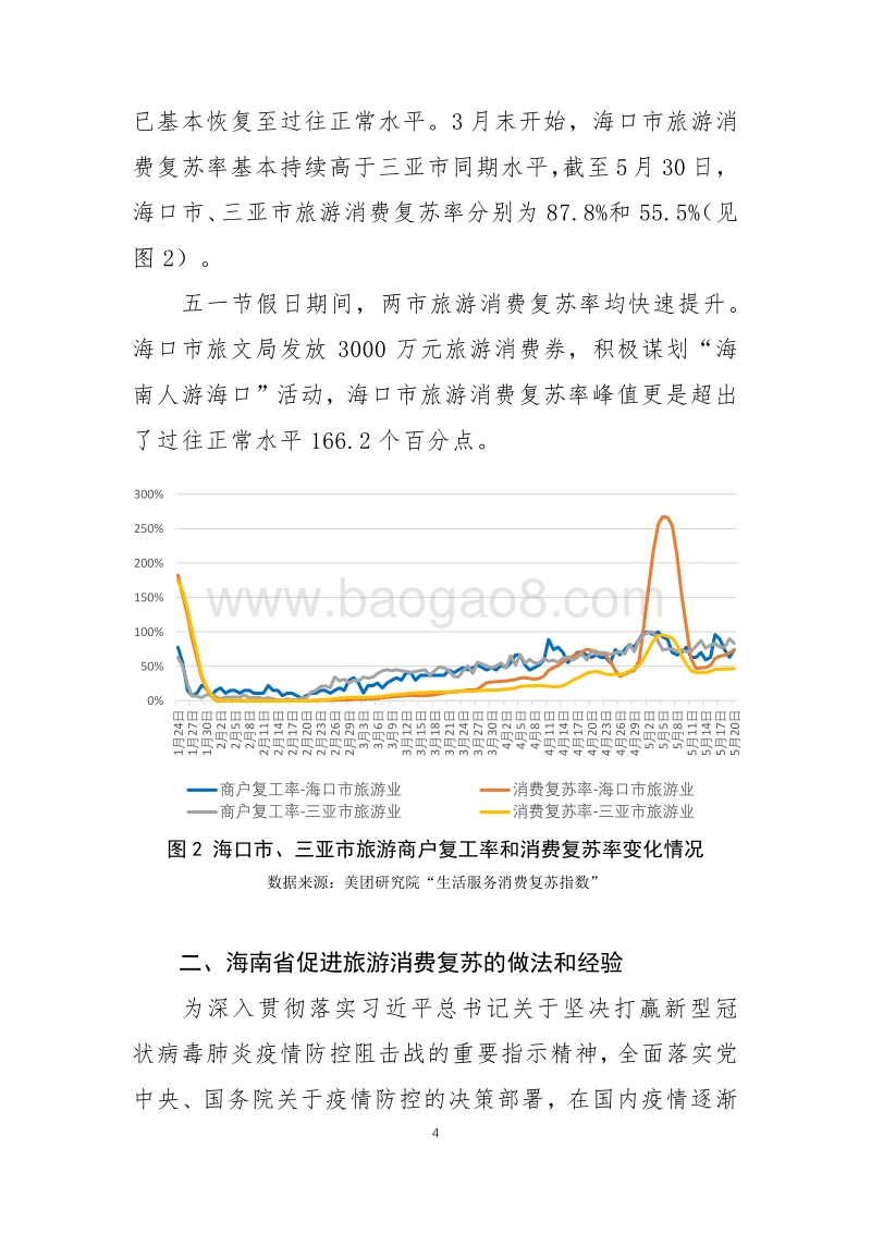 海南省旅游消费复苏的经验做法及建议.pdf_第4页