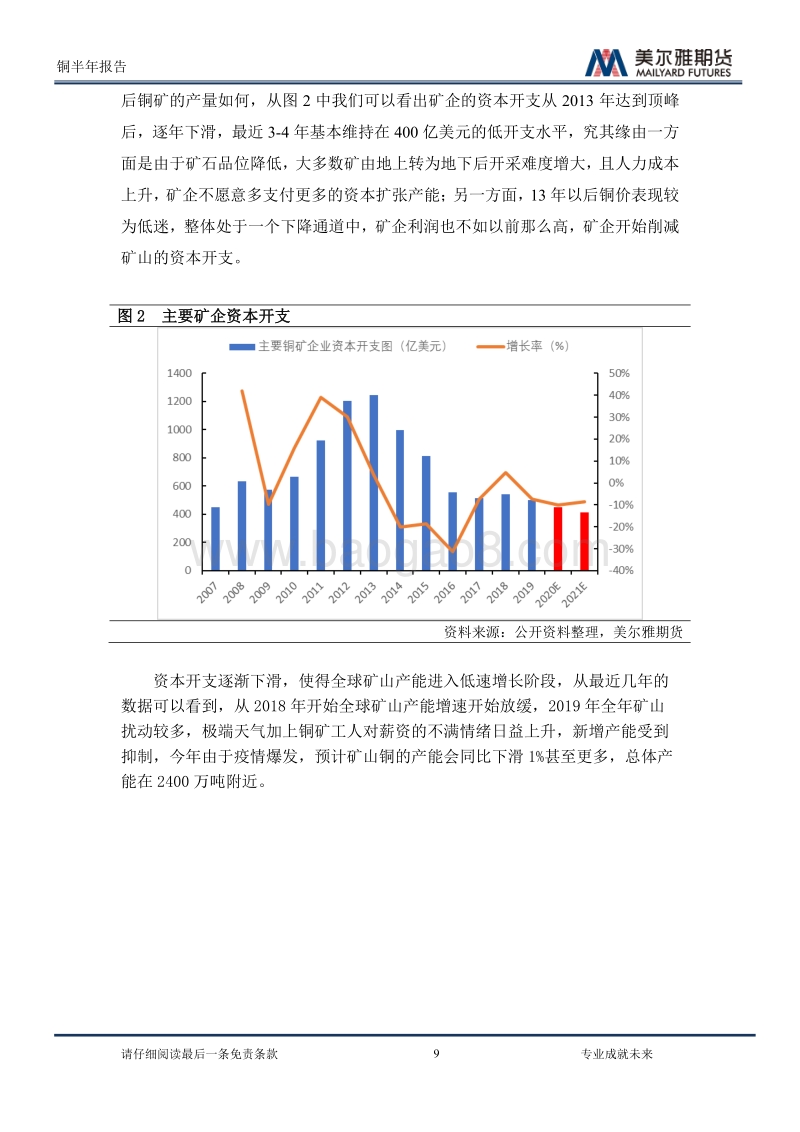 2020下半年铜价展望：相机观变，择时而动.pdf_第5页