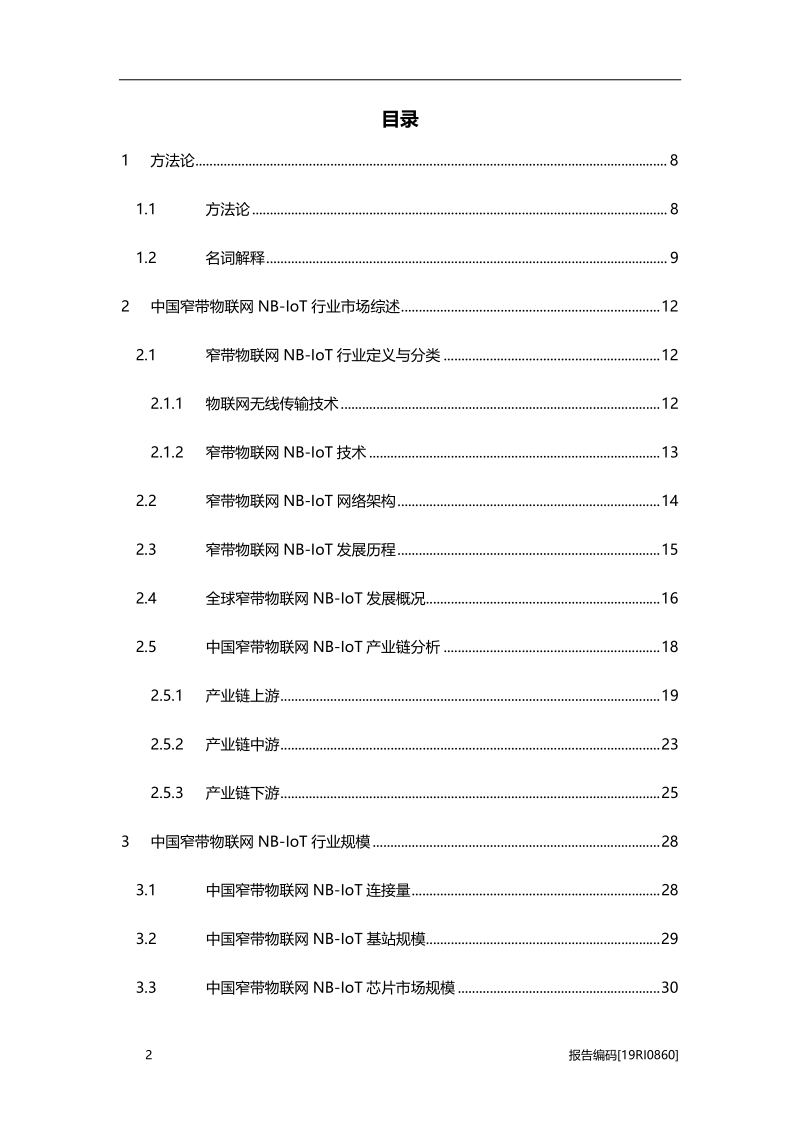 2019年中国窄带物联网NB-IoT精品报告.pdf_第2页