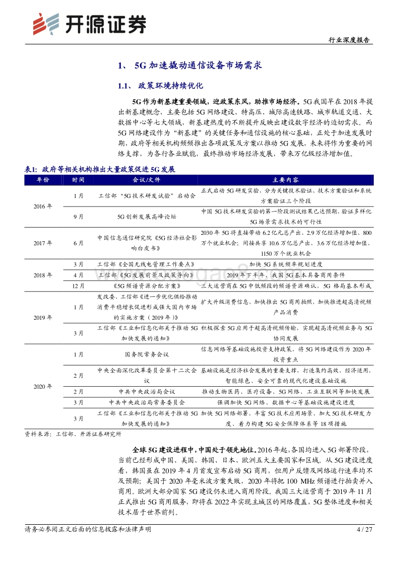 通信行业深度报告：通信主设备产业壁垒凸显，5G核心资产不可或缺.pdf_第4页
