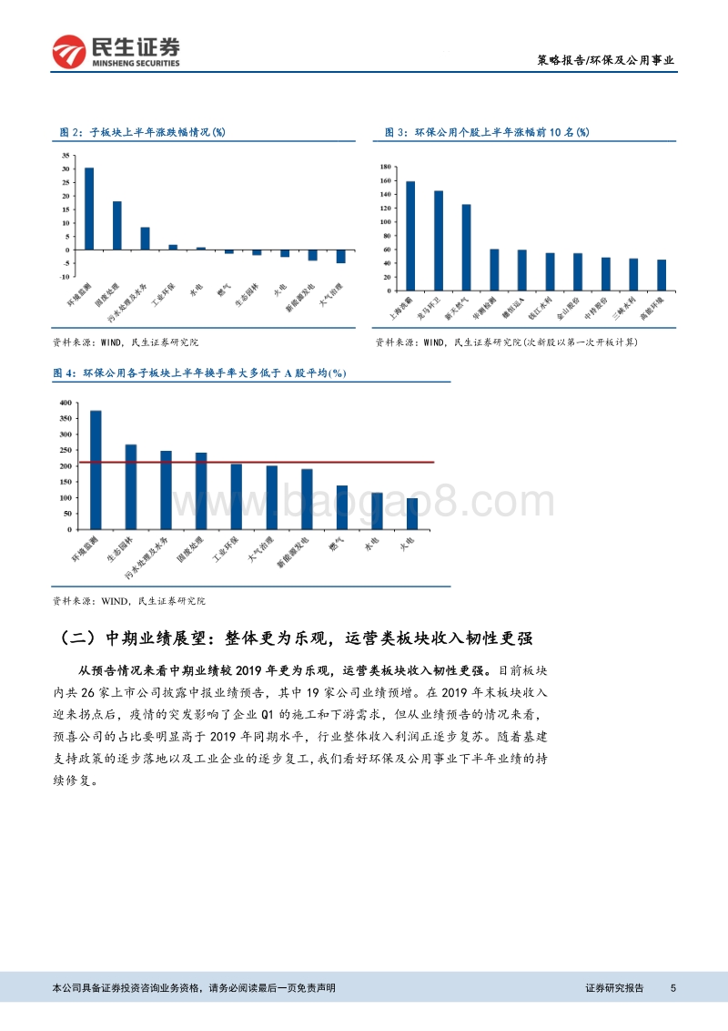 环保及公用事业2020年中期策略：上半年固废环卫一枝独秀，关注高景气度的智慧水务及乏燃料市场.pdf_第5页