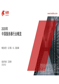 2020年中国服务器行业概览.pdf