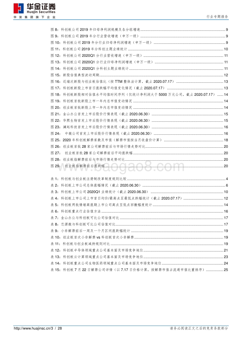 科创板重点公司与择时策略：兼论解禁的影响.pdf_第3页