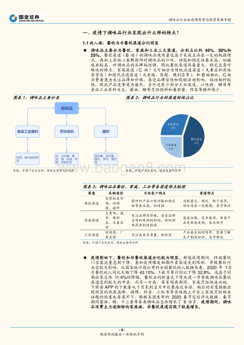调味品行业后疫情思考与投资策略：集中度加速提升，核心把握三条投资主线.pdf_第4页