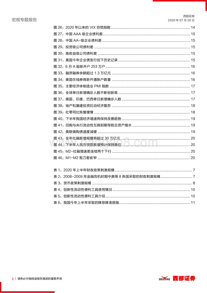 2020年下半年宏观经济和市场展望：从流动性危机到流动性牛市.pdf_第3页