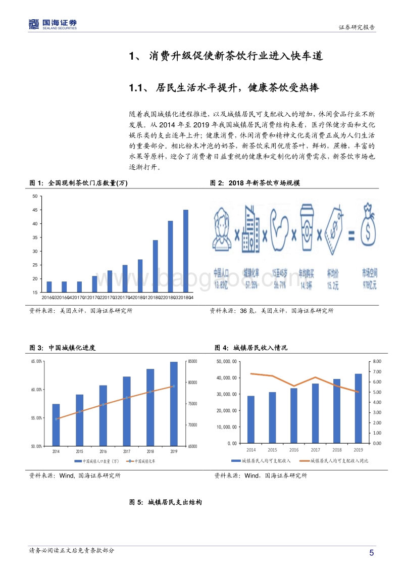 新茶饮行业深度报告：新茶饮竞争激烈，拓品类+市场下沉寻成长.pdf_第5页