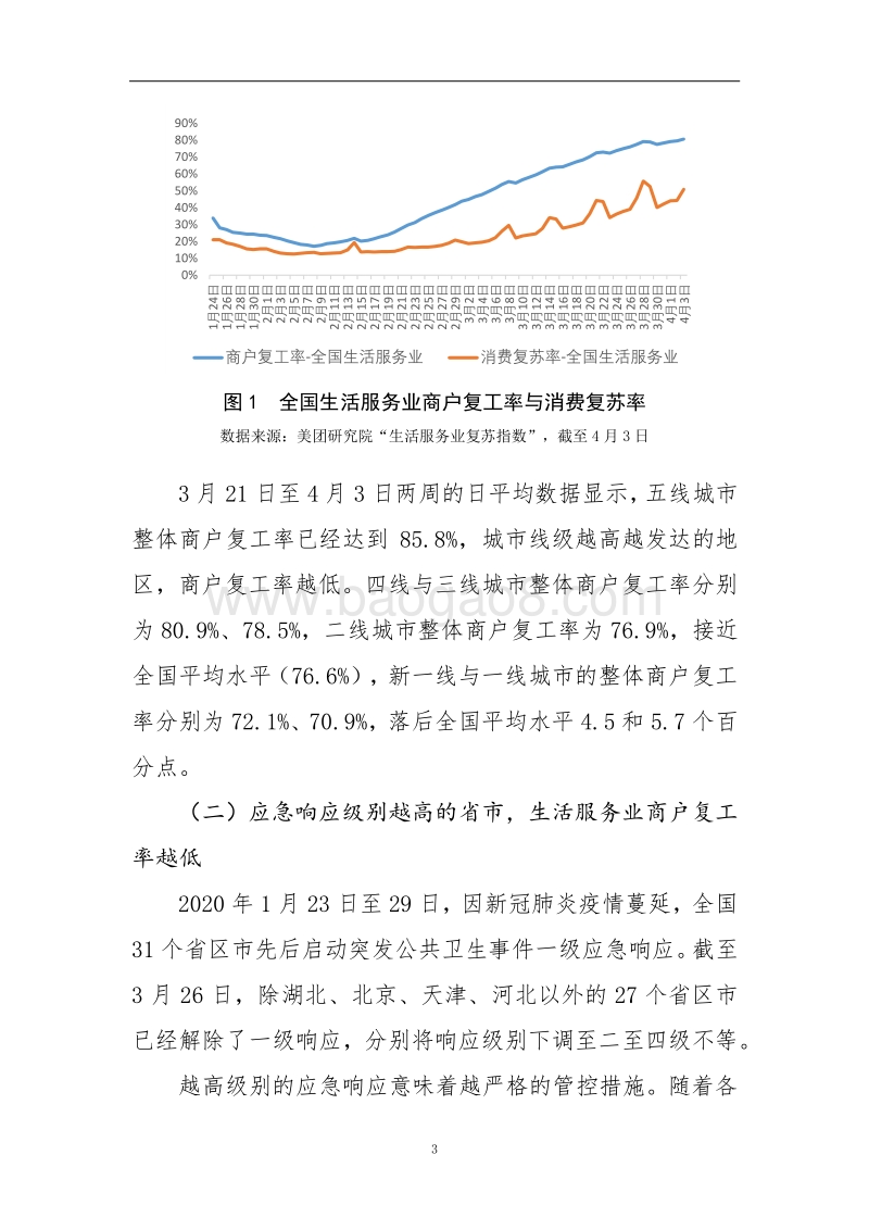 生活服务业复工速度快的十个城市的经验做法及其启示.pdf_第3页