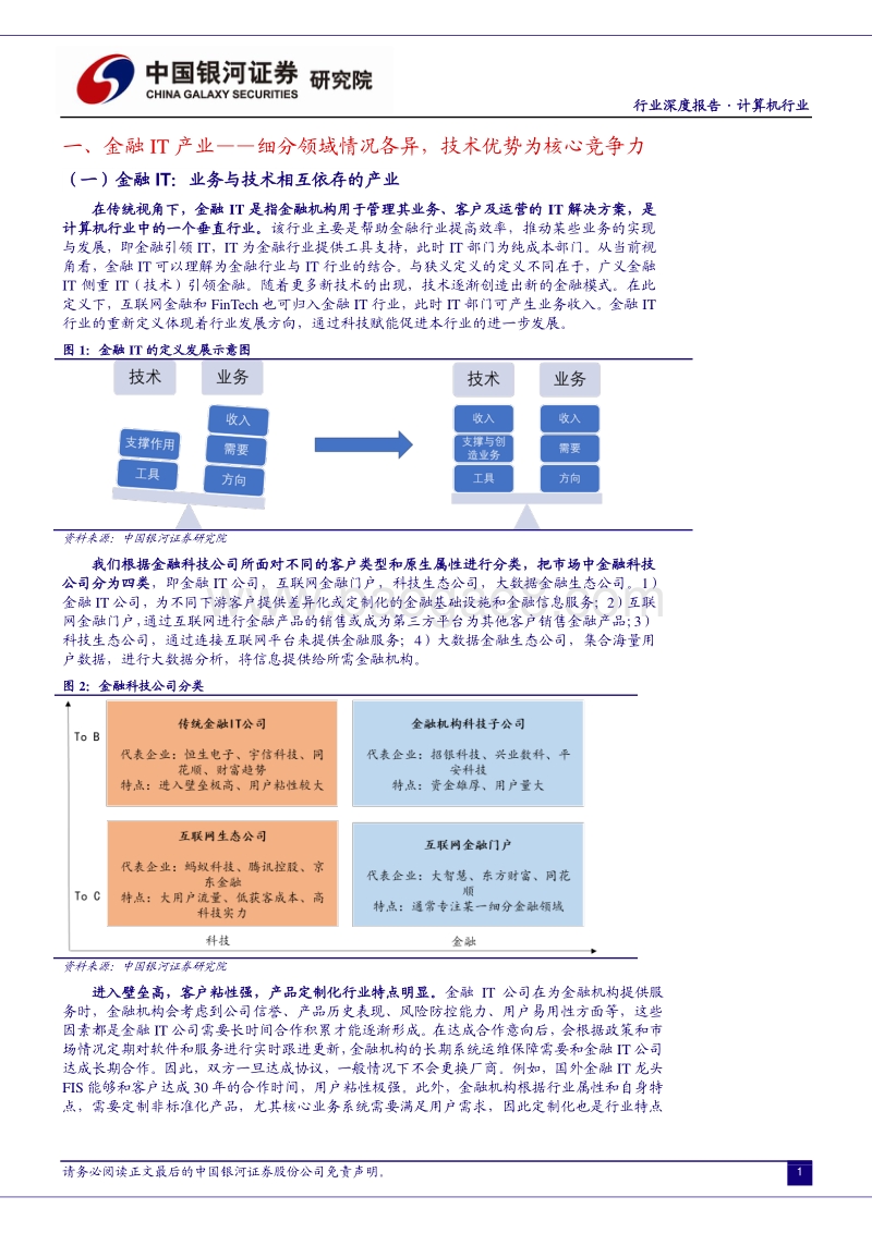 金融IT深度报告：金融IT景气上升，龙头公司乘风破浪.pdf_第3页