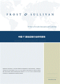 中国IT基础设施行业研究报告.pdf