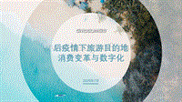 后疫情下旅游目的地消费变革与数字化.pdf