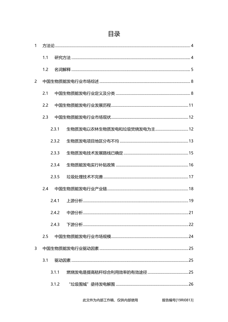 2019年中国生物质能发电行业精品报告.pdf_第2页