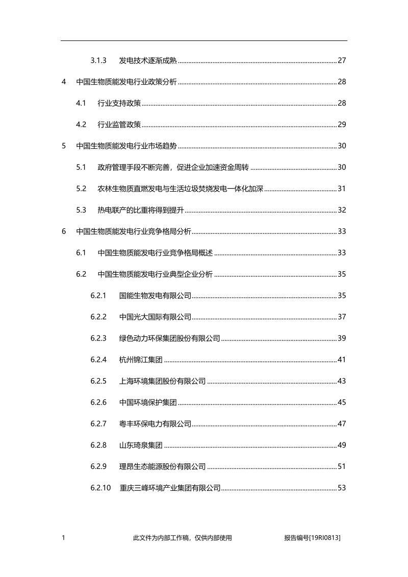 2019年中国生物质能发电行业精品报告.pdf_第3页