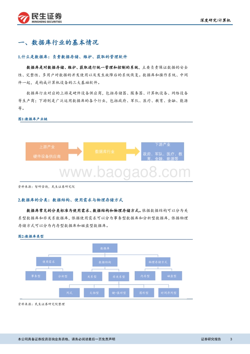 数据库行业深度报告：历史机遇，国产数据库市场迎来十倍空间.pdf_第3页