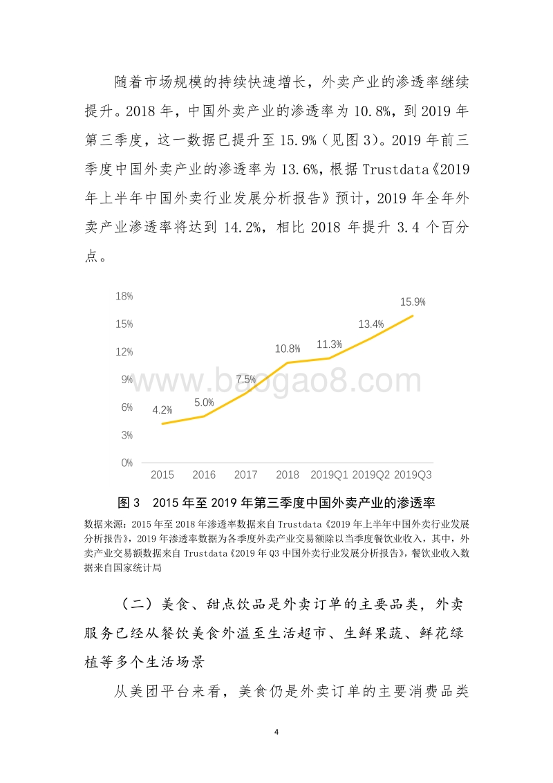 2019年前三季度中国外卖产业调查研究报告.pdf_第5页