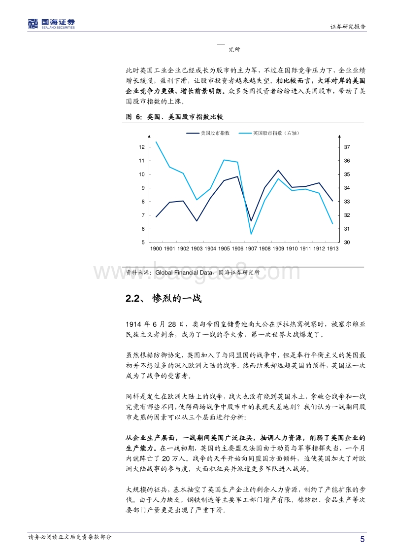 全球资本市场历史专题之三：英国股市200年：帝国的黄昏.pdf_第5页