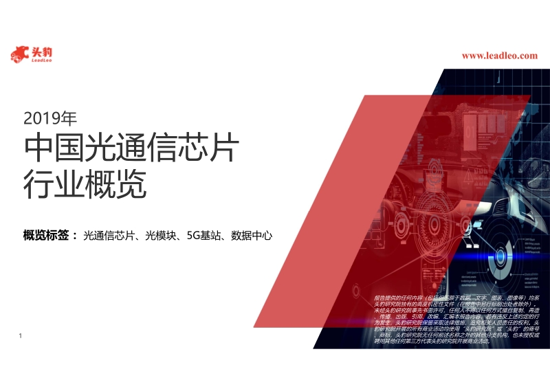 2019年中国光通信芯片行业概览.pdf_第1页
