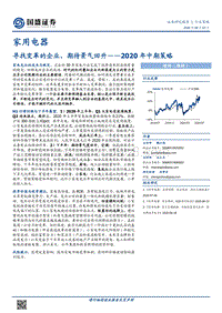 家用电器2020年中期策略：寻找变革的企业，期待景气回升.pdf