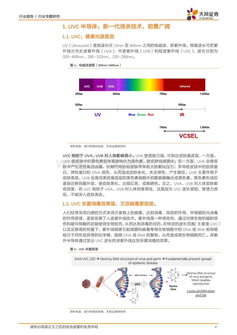 UVC半导体：新一代消杀技术，开启黄金五年，多应用打开成长空间.pdf_第4页