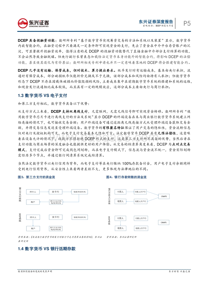 数字货币系列专题报告之一：DCEP的变与不变.pdf_第5页
