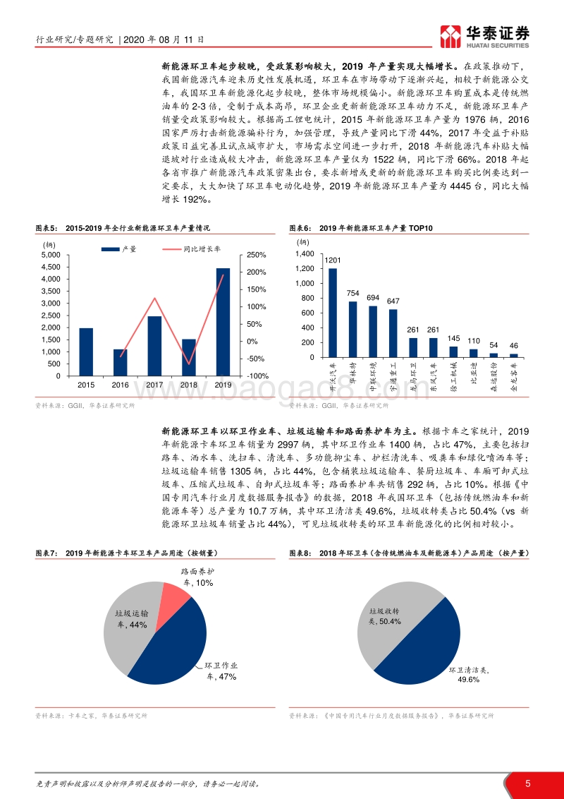 环卫行业专题系列IV：政策助力，新能源环卫装备乘风起.pdf_第5页