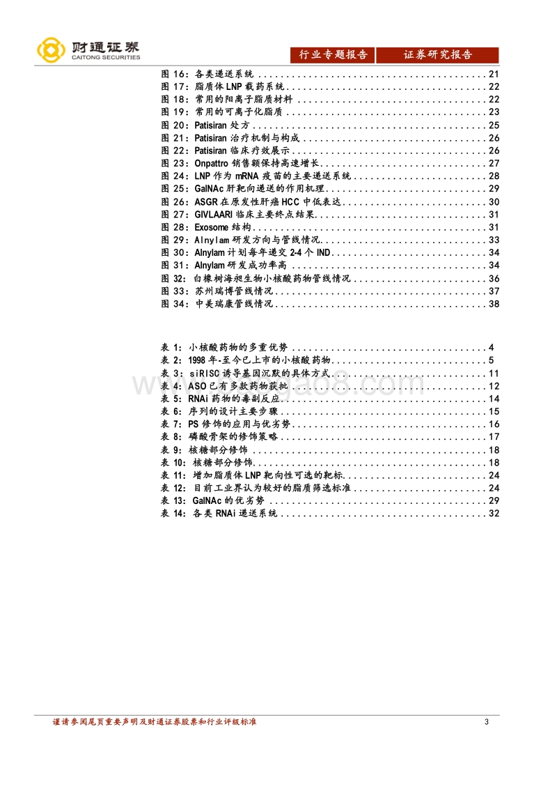 小核酸药物行业报告：自古雄才多磨难，小核酸迎新纪元.pdf_第3页