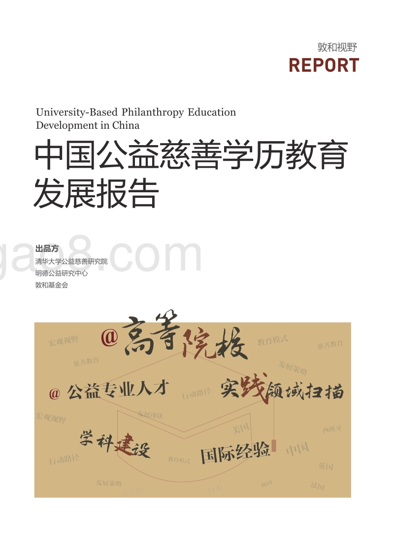 中国公益慈善学历教育发展报告.pdf_第1页