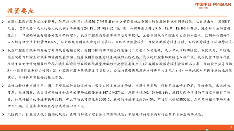 口腔医疗服务行业全景图.pdf_第2页