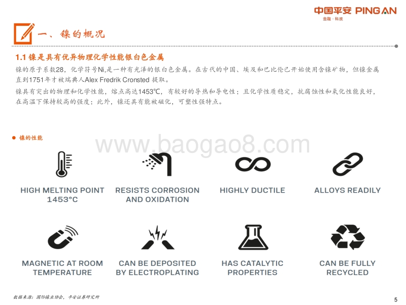 镍行业全景图：中国镍资源较紧缺，新能源汽车是未来增长动力.pdf_第5页