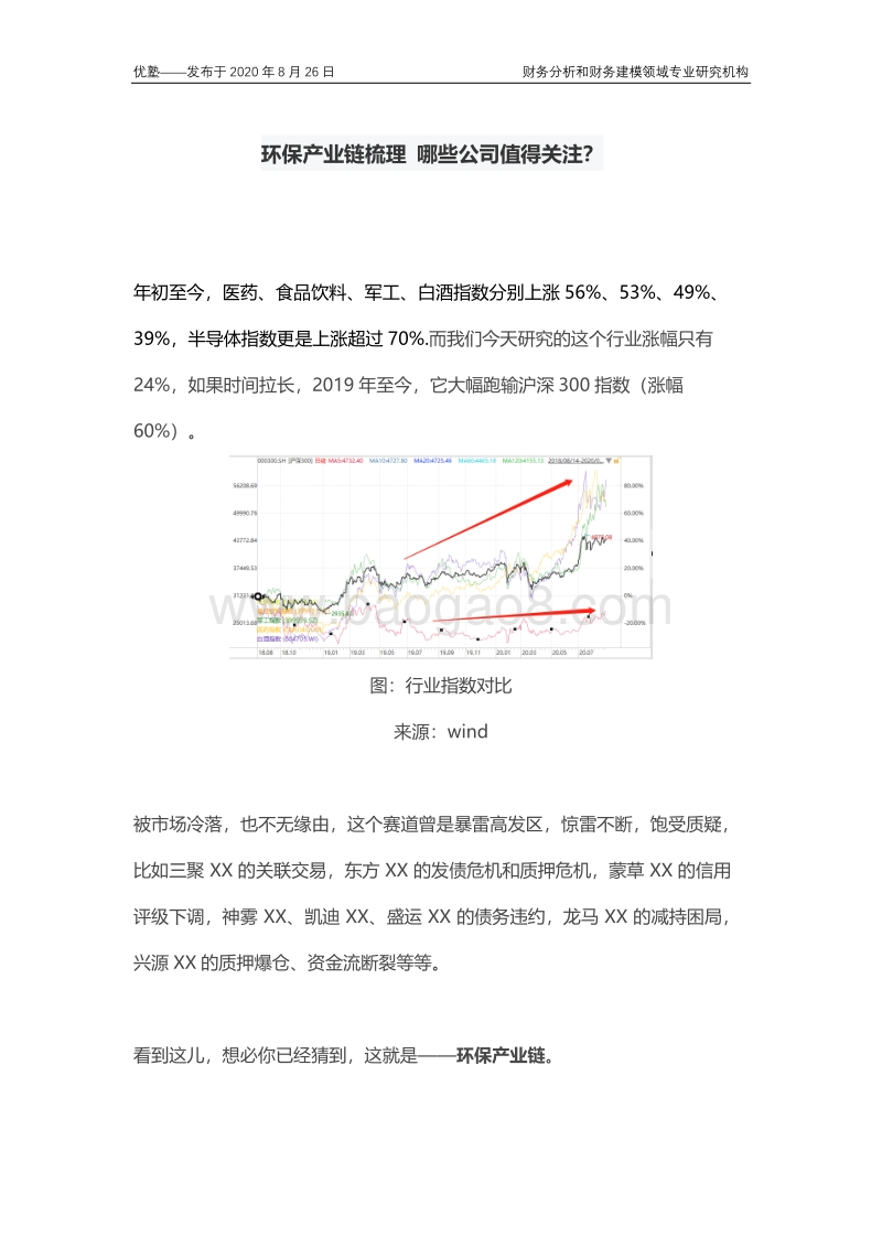 环保产业链梳理，哪些公司值得关注？.pdf_第1页
