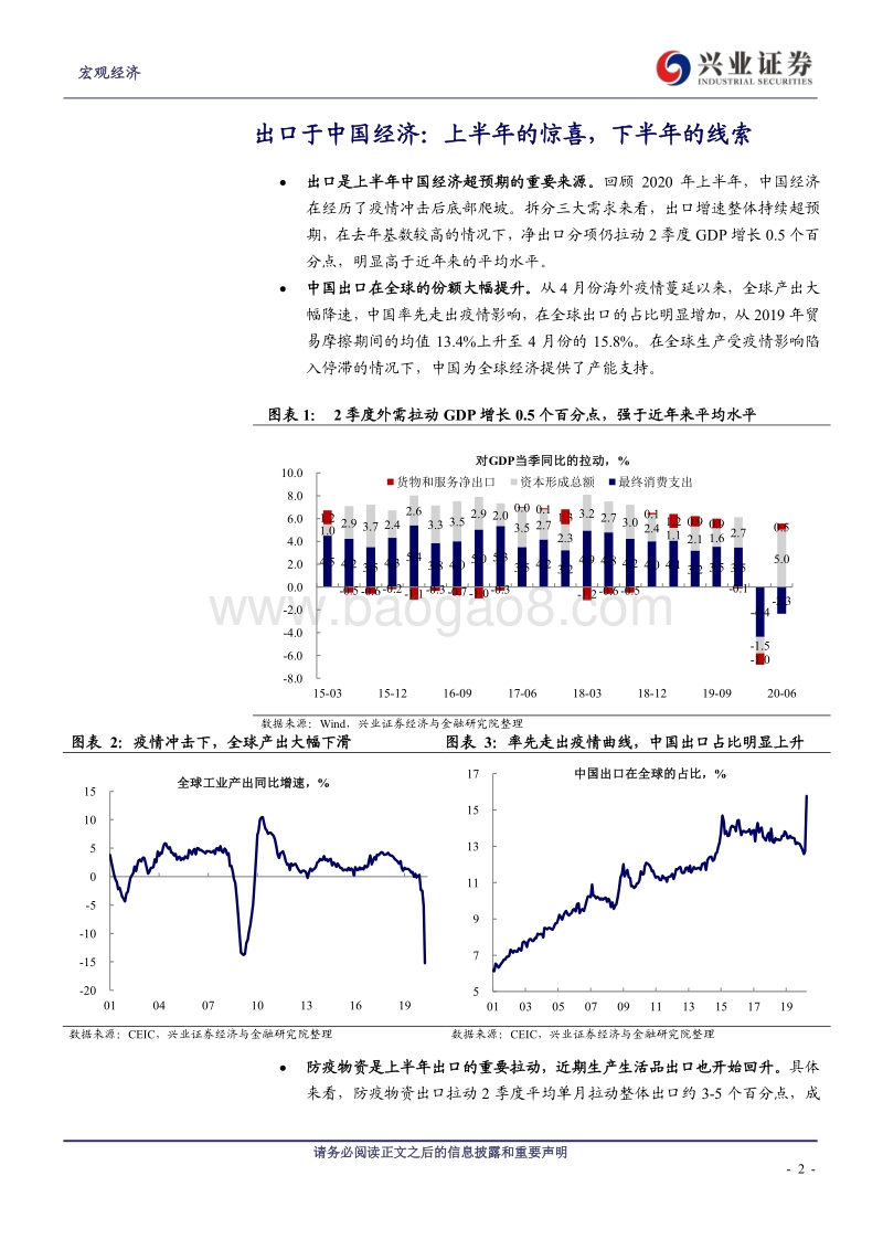 外需观察系列之一：出口：上半年的惊喜，下半年的线索.pdf_第2页
