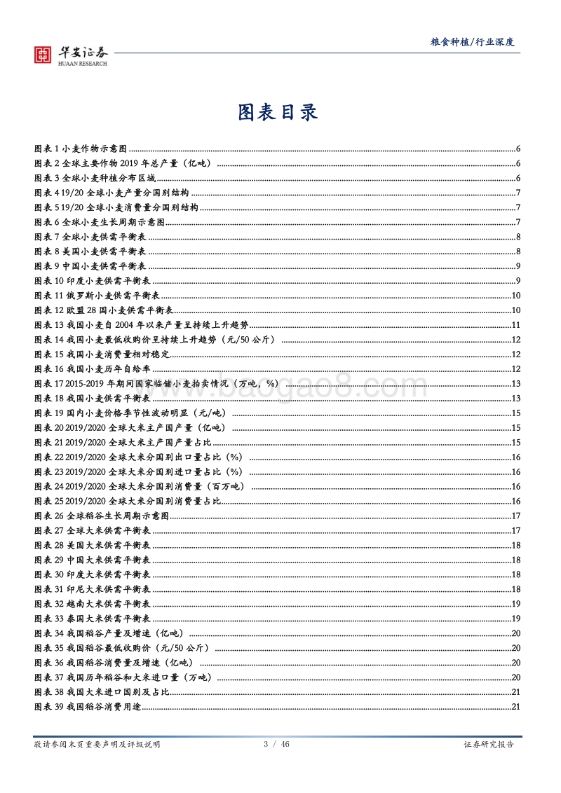 粮食种植深度报告：国内主粮供给平稳，玉米大豆价格趋势上行.pdf_第3页