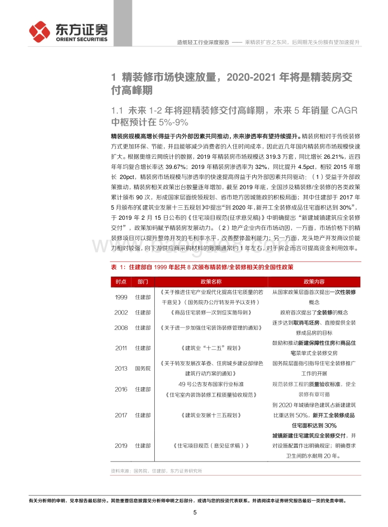 造纸轻工行业深度报告：乘精装扩容之东风，后周期龙头份额有望加速提升.pdf_第5页