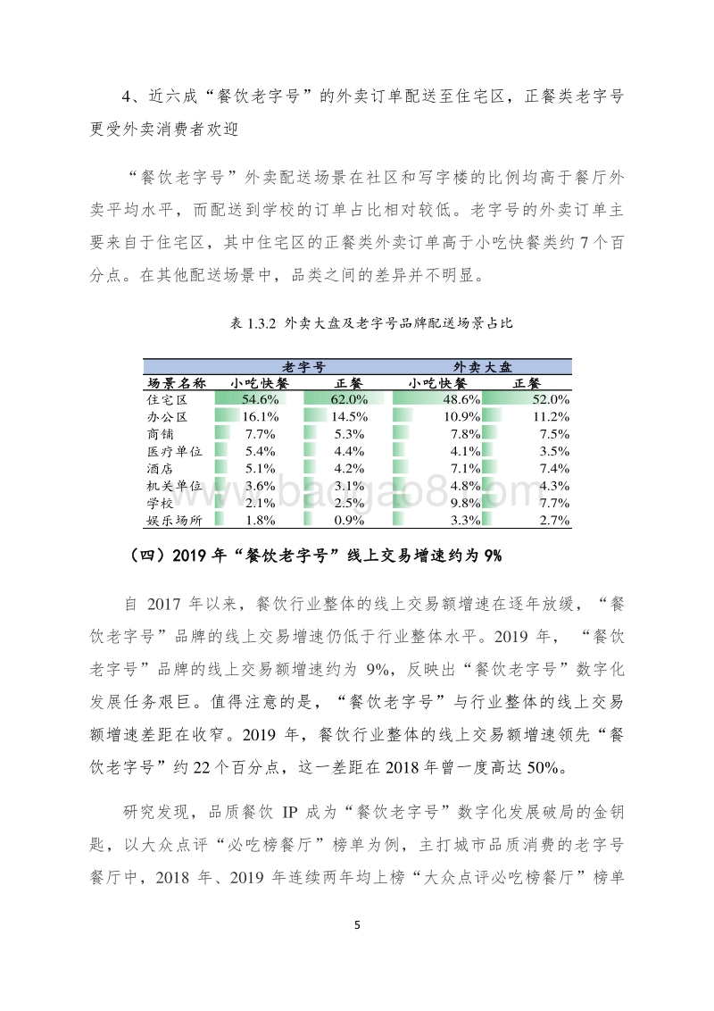 2020“餐饮老字号”数字化发展报告.pdf_第5页
