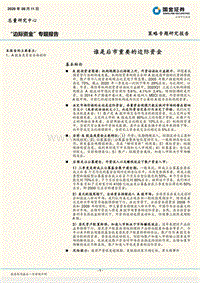 “边际资金”专题报告：谁是后市重要的边际资金.pdf