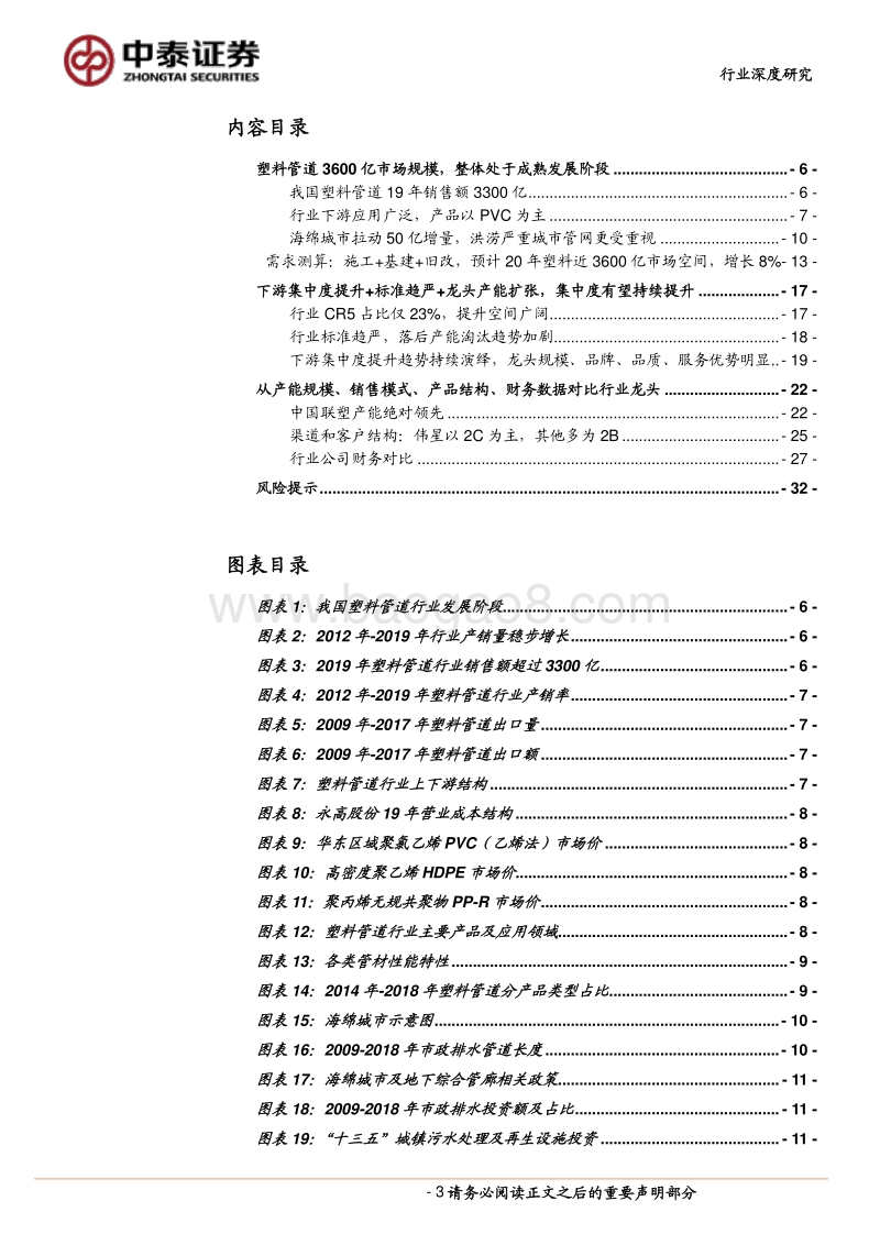 塑料管道行业深度报告：从需求、规模、品牌等角度分析龙头企业的成长性.pdf_第3页