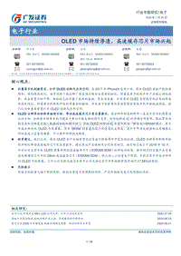 电子行业专题研究：OLED市场持续渗透，高速缓存芯片市场兴起.pdf